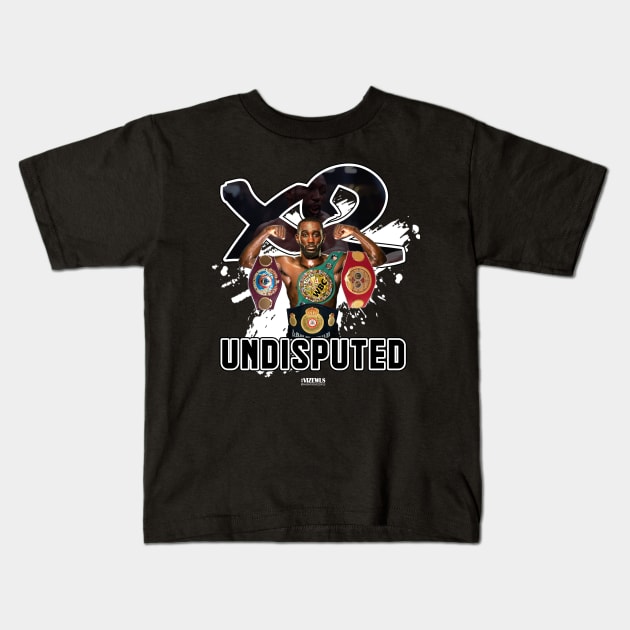 First 2X Undisputed Boxing Champion Kids T-Shirt by Vizewls